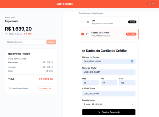 Pagamento Online