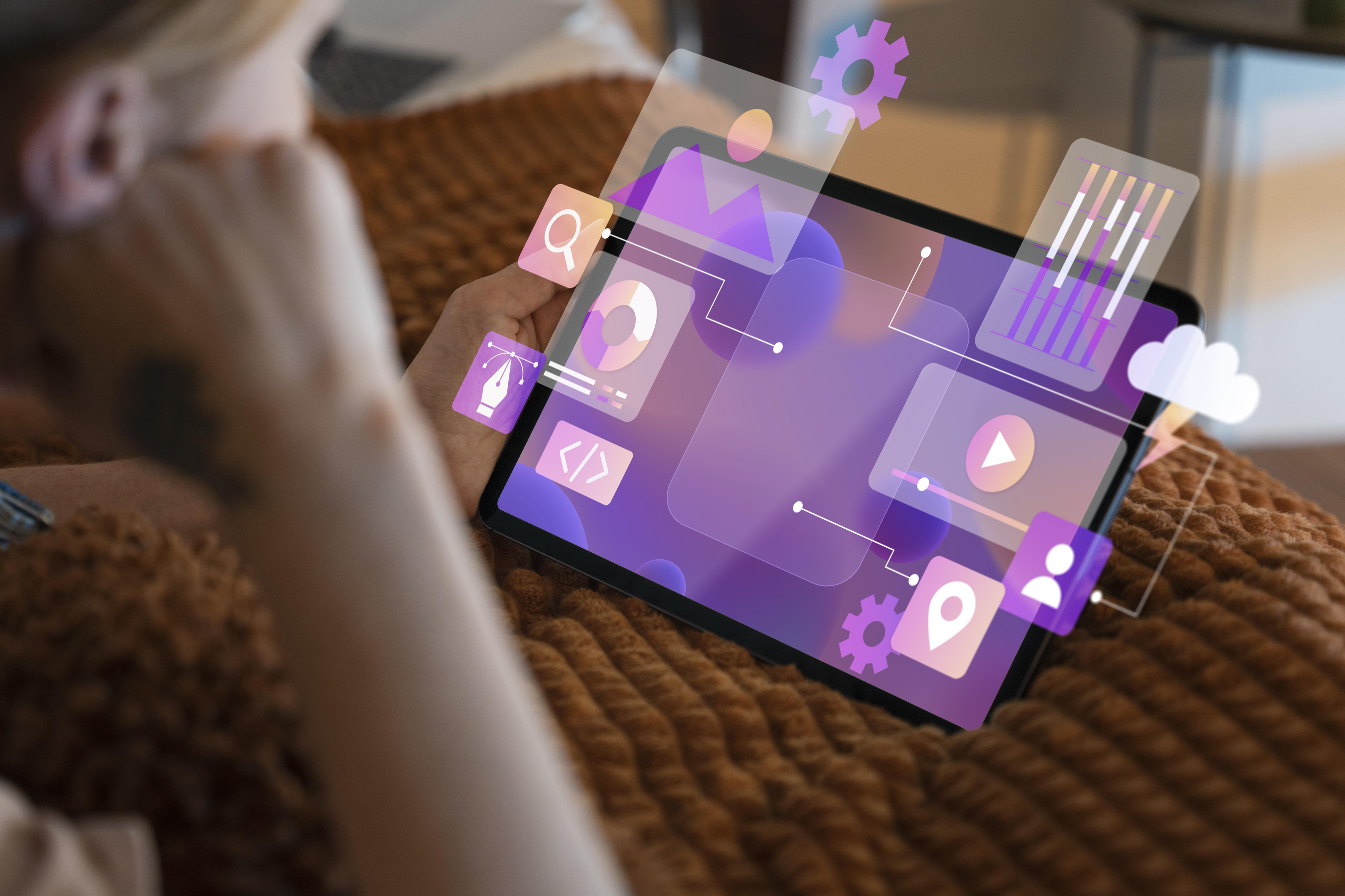 Equipe trabalhando na digitalização de processos